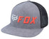 Casqutte Fox Racing Apex Snapback Hat Gris Orange
