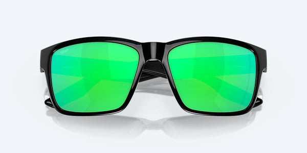 Lunette Costa Sunglasses Paunch B2f4 Black Green Mirror Polarisée 580P 06S9049 1023