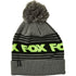 Bonnet Fox Racing Frontline Gris Jaune Fluo
