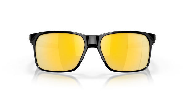 Lunette Oakley Portal X Polished Black Przim 24k Polarisée