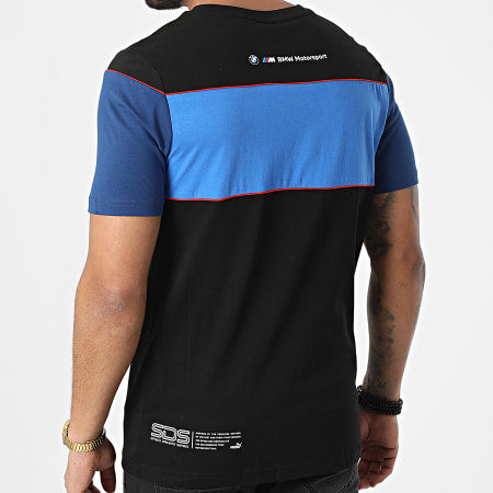 Destockage Tee-Shirt Puma Bmw Motorsport MMS SDS Noir Bleu 533327 01