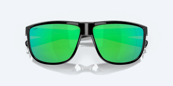 Lunette Costa Sunglasses  Rincondo 156 Matte Smoke Cristal Green Mirror Polarisée 580G 06S9010 4182