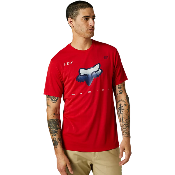 Tee-Shirt Fox Raccing Rkane Head Rouge SS Tech 29045-122