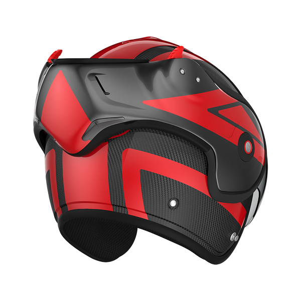 Casque Roof RO9 Boxxer Carbon Dart rouge 01277058