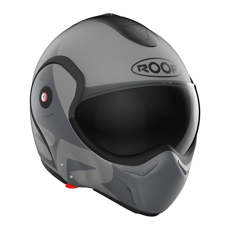 Casque Roof RO9 Boxxer Flag Noir- gris Matte 01273058