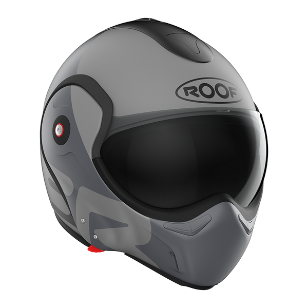 Casque Roof RO9 Boxxer Flag Noir- gris Matte  01273058 boxxer