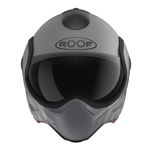 Casque Roof RO9 Boxxer Flag Noir- gris Matte  01273058 boxxer