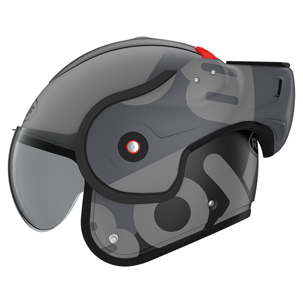 Casque Roof RO9 Boxxer Flag Noir- gris Matte  01273058 boxxer