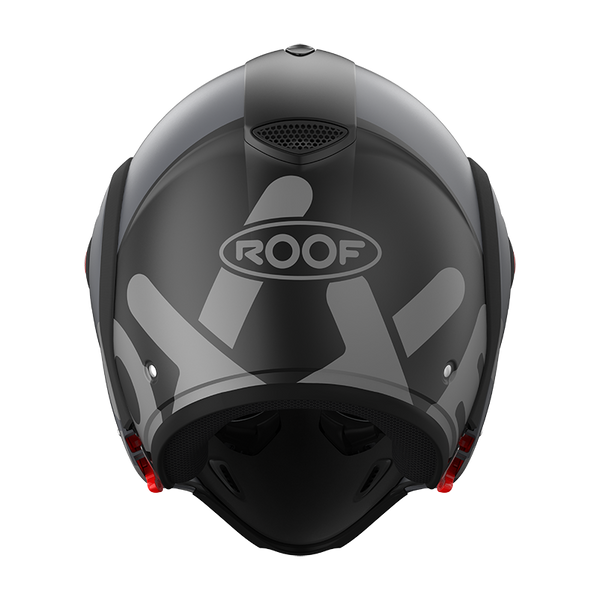 Casque Roof RO9 Boxxer Flag Noir- gris Matte  01273058 boxxer