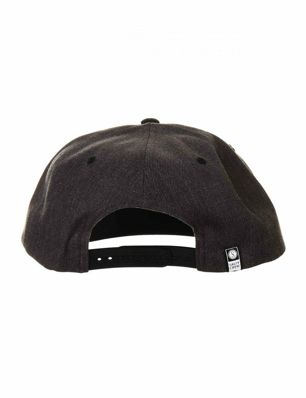Casquette Salty Crew Bruce 6 Panel Dark Heather Black