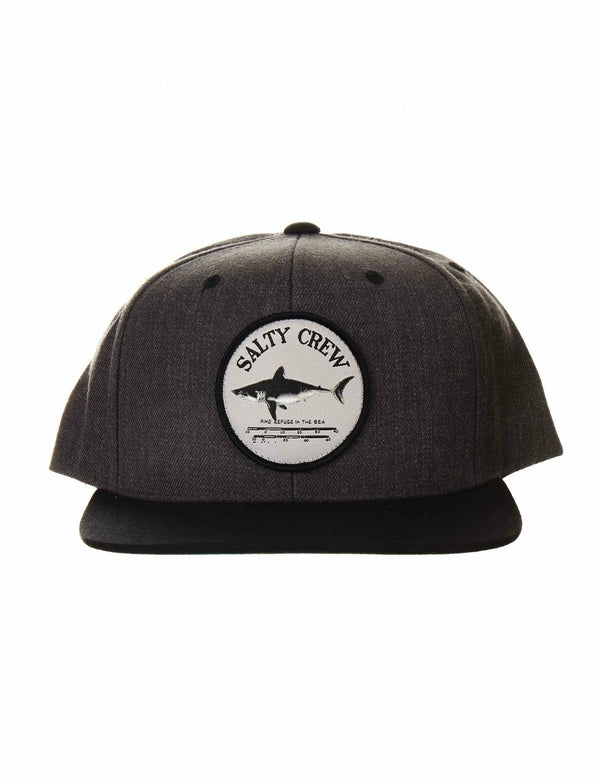 Casquette Salty Crew Bruce 6 Panel Dark Heather Black