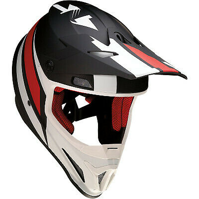 Casque Cross Z1R Rise Noir/Blanc/Rouge