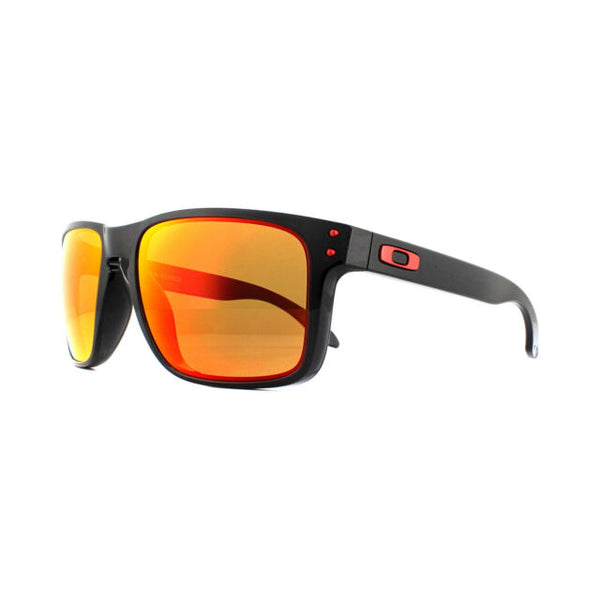 Lunette Oakley Holbrook Xl Black ink Prizm Ruby Polarisée