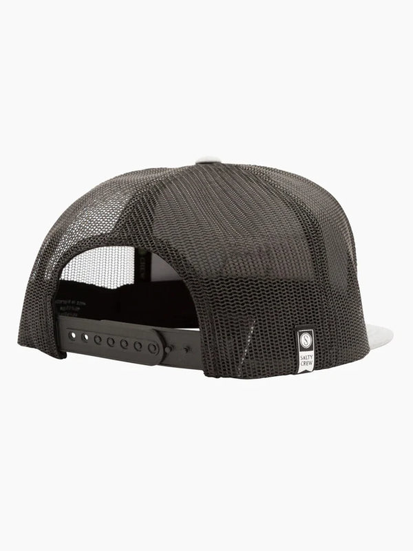 Casquette Salty Crew Alpha Twill Trucker Heather Grey