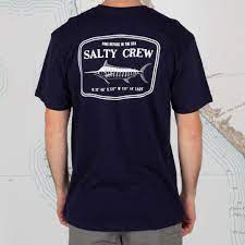 Tee-shirt salty crew stealth s/s tee navy 20035086