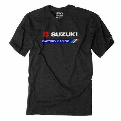 Tee-Shirt Suzuki Factory Racing Heather Black