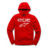 DESTOCKAGE Shirt Alpinestars Ride 2.0 Fleece Rouge Blanc