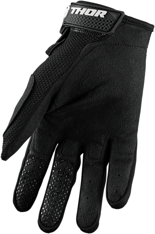 Gants Thor Enfant S20Y Sector Noir Blanc 33321511