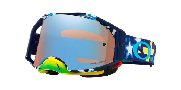 Masque Oakley Airbrake Mx Troy Lee Designs Blue Banner Prizm Sapphire OO7046-D1
