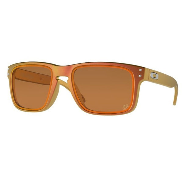 Lunette Oakley Holbrook Troy Lee Design Gold Shift Prizm Ruby Alt Irridium