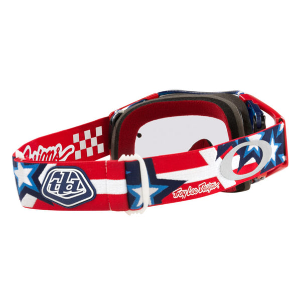 Masque Oakley Airbrake Mx Troy Lee Designs Red Banner W Prizm Low Light