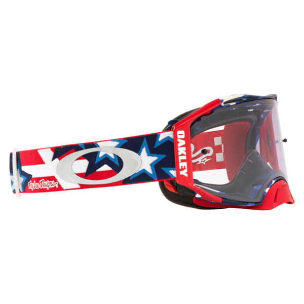 Masque Oakley Airbrake Mx Troy Lee Designs Red Banner W Prizm Low Light
