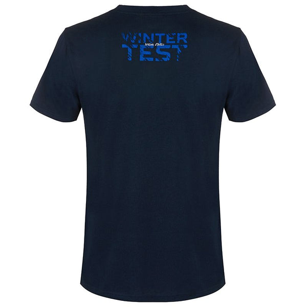Tee-Shirt shirt VR46 bleu Winter test