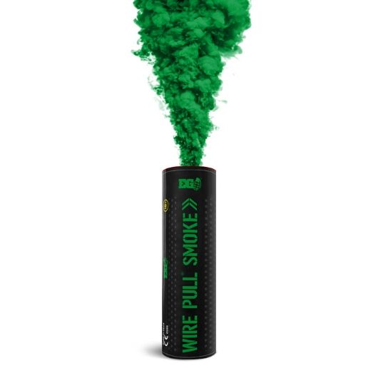 Fumigène simple sortie vert à goupille