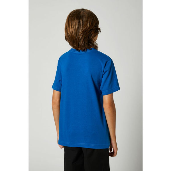DESTOCKAGE Tee-Shirt Fox Racing Enfant Hightail Bleu Orange Fluo